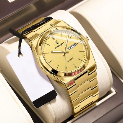 Waterproof Stainless Steel Men's Watch - image 10 of 14