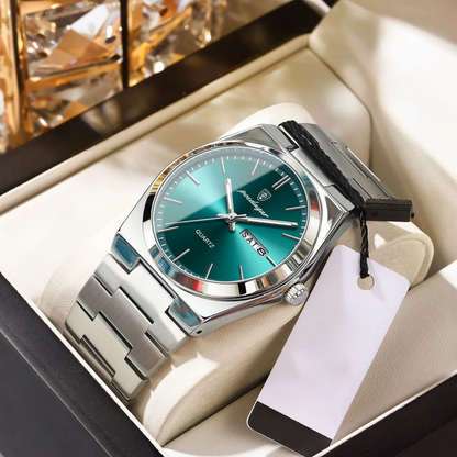 Waterproof Stainless Steel Men's Watch - image 11 of 14