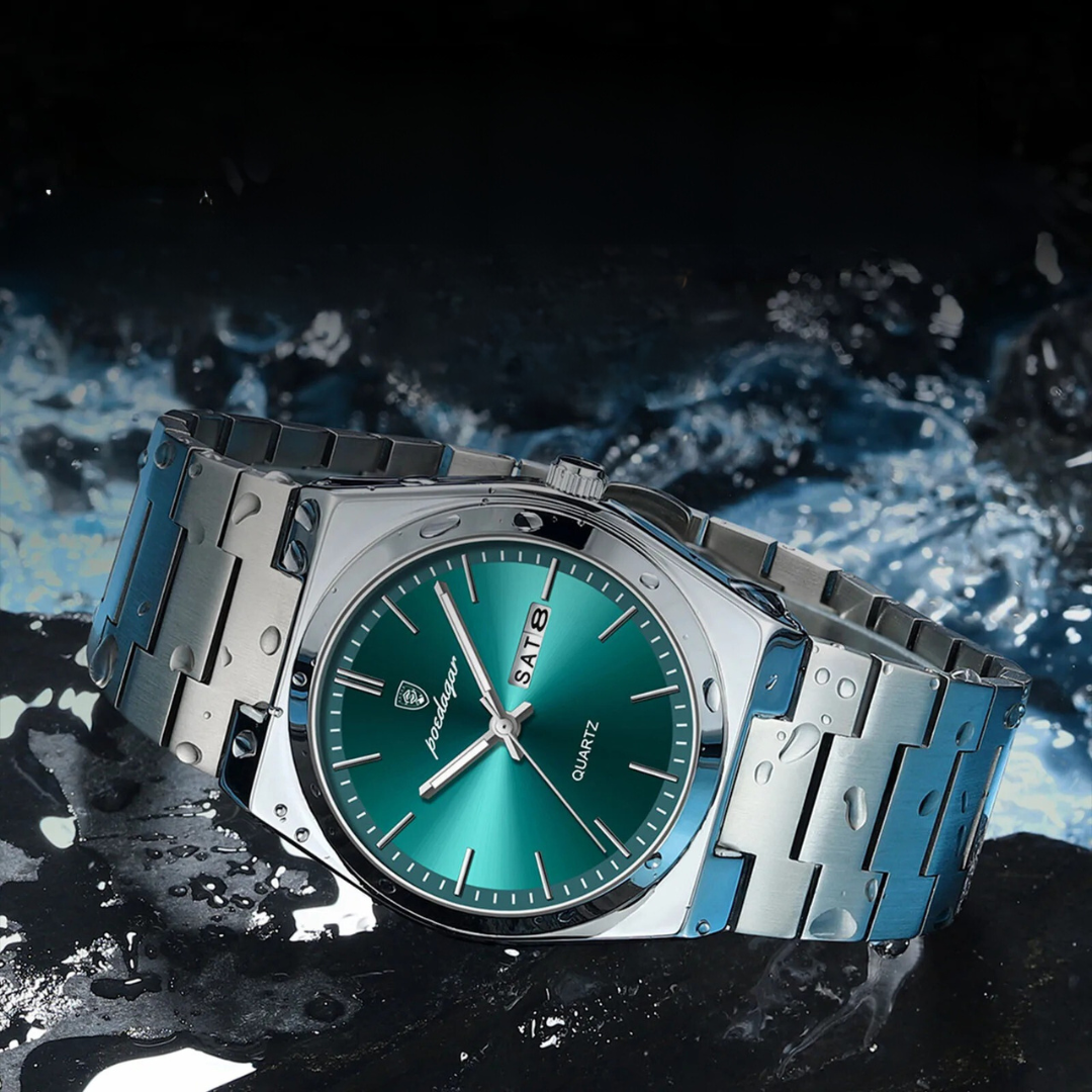 Waterproof Stainless Steel Men's Watch - image 14 of 14