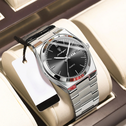 Waterproof Stainless Steel Men's Watch - image 4 of 14