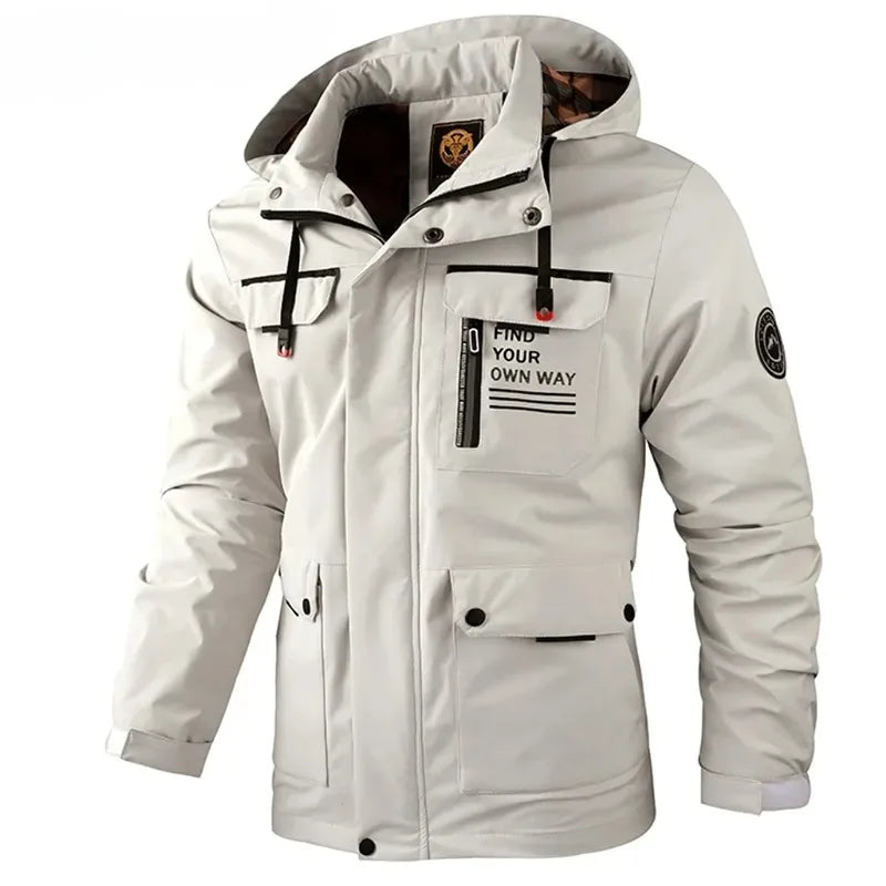 Winter Jacket | Water- and Windproof | With Hood - Men's jackets