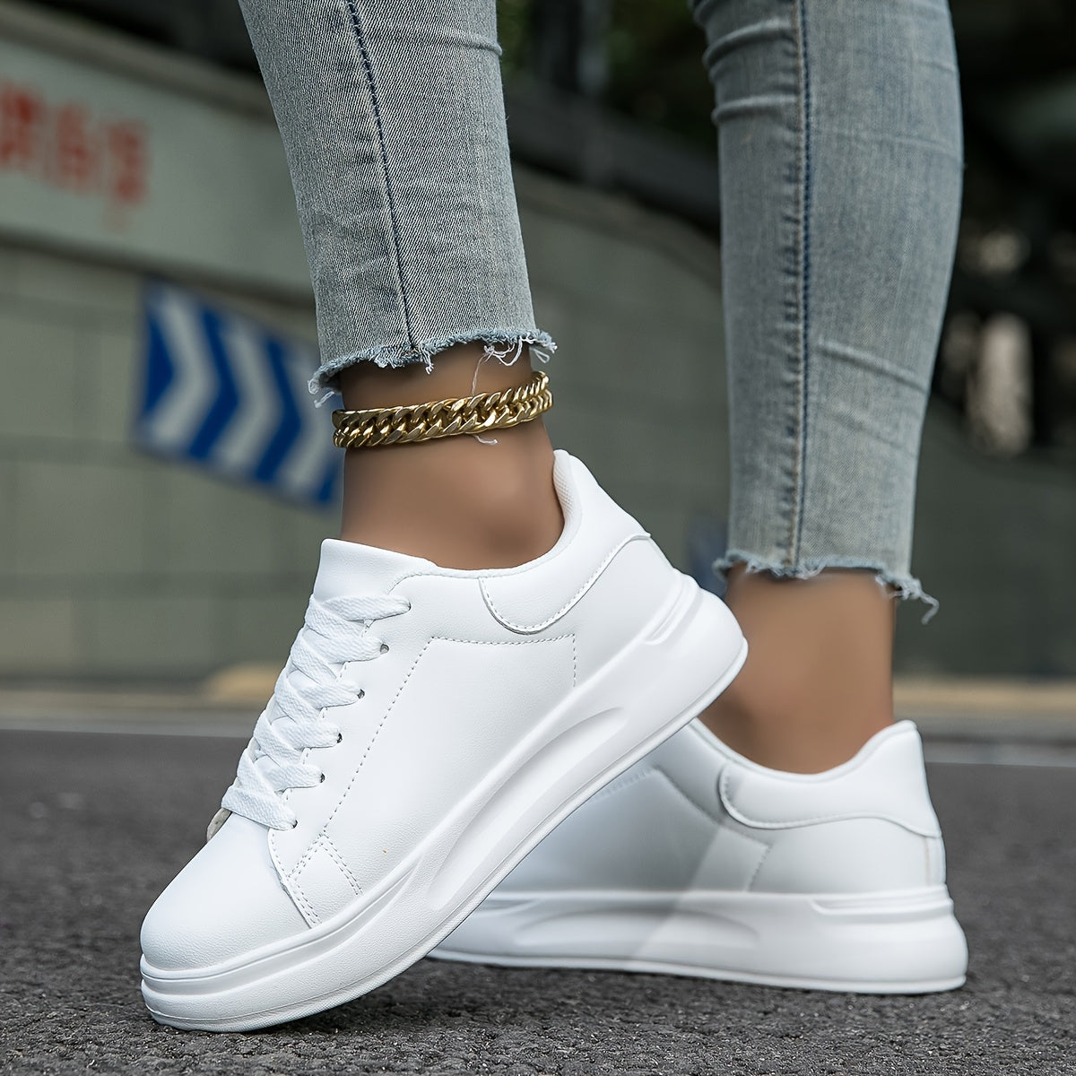 Women's Orthopaedic Sneakers White - image 2 of 3