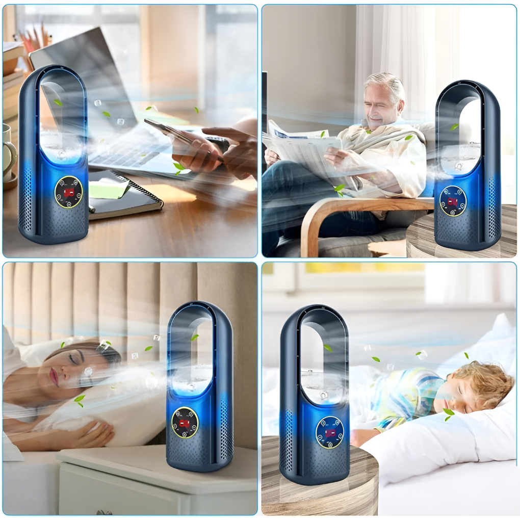 Quiet Portable Air Cooler for Home and Office - image 3 of 7