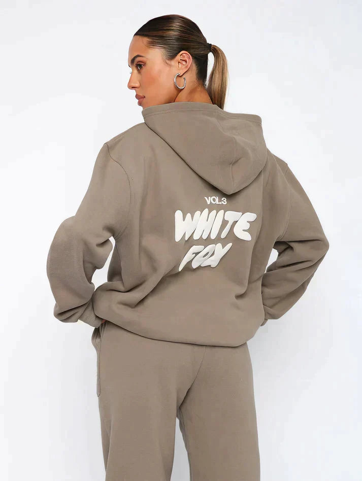 Stylish White Tracksuit - image 8 of 10