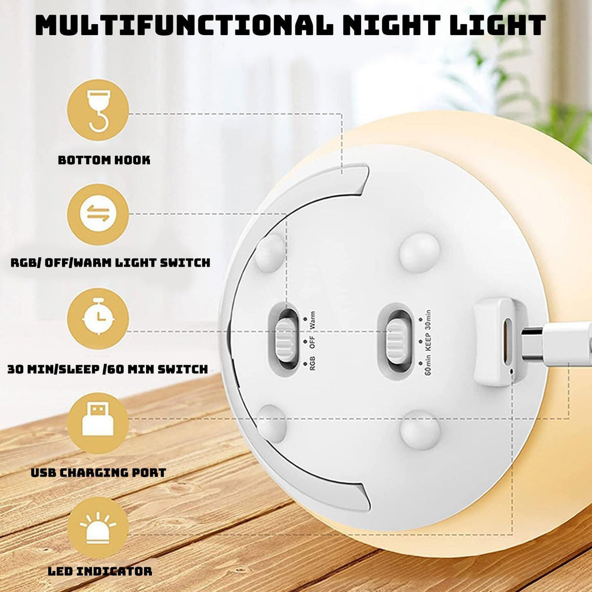 Breastfeeding Night Light - image 11 of 15