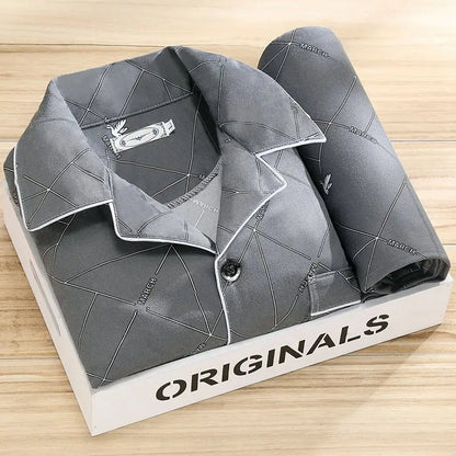 Pyjama Set for Men with Shirt and Button Closure - image 11 of 12