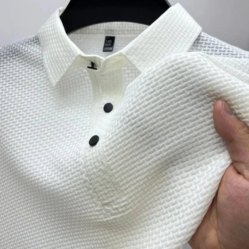 Wrinkle-Free Polo - image 5 of 7