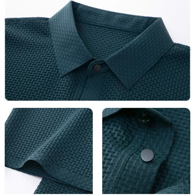 Wrinkle-Free Polo - image 7 of 7