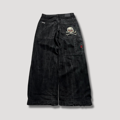 Black High-Waist Baggy Jeans - image 2 of 6