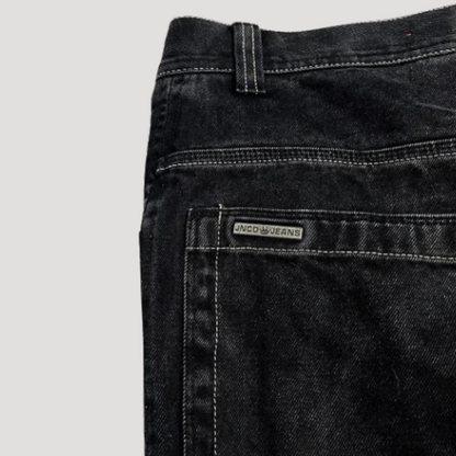 Black High-Waist Baggy Jeans - image 5 of 6