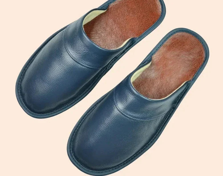 Black Men's Slippers - image 2 of 9